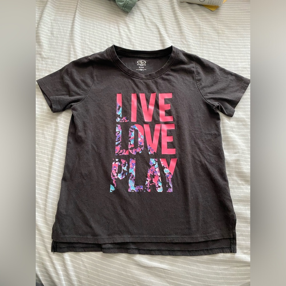 Black Athletic Works Kids T-Shirt